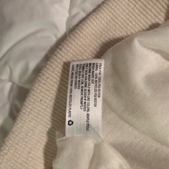 Wild Fable Off-White Fuzzy Teddy Jacket - Picture 4 of 4